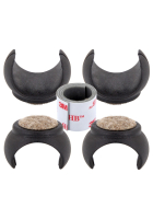 Filzgleiter für Freischwinger ohne Zapfen 34mm - 36mm