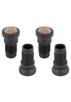 Filz Gelenkgleiter für Stühle mit Rundrohr 14mm - 15mm