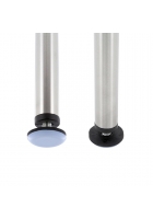 Möbelgleiter rund mit Gewinde 30mm / M8 / 23mm