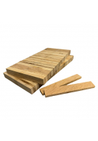 Bastelklötzchen - Eiche - 78 Stück - 120x23x8mm
