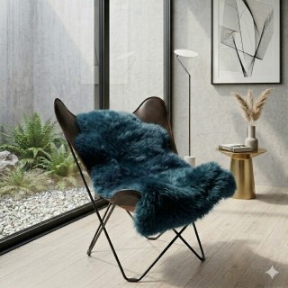 Schmetterlingsessel - Butterfly Chair - Rindsleder brown