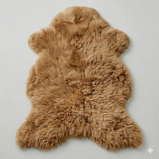 Australische Premium Lammfelle CA - Camel