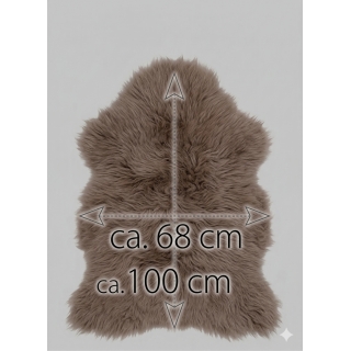 Australische Premium Lammfelle TP - Taupe