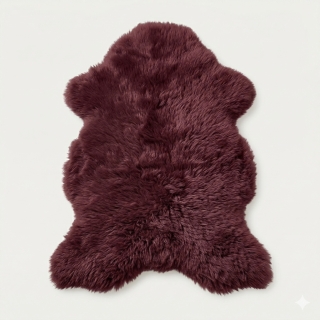 Australische Premium Lammfelle WB - Waldbeere