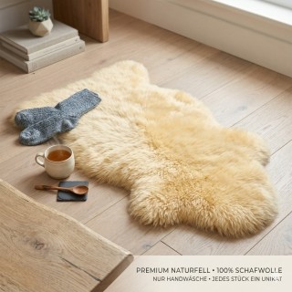 Australische Premium Lammfelle WE - Weiss